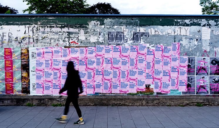 Malmö stads kampanj Snacka Snusk vid Möllan