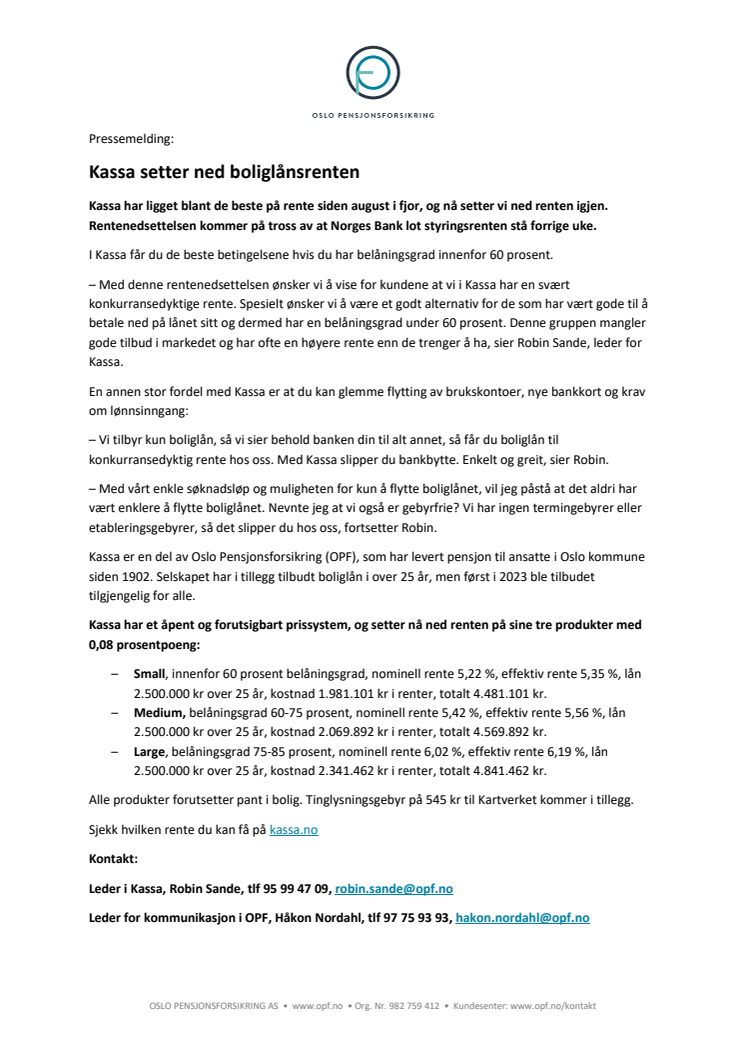 030425 Pressemelding om rentenedsettelse i Kassa - boliglån fra Oslo Pensjonsforsikring.pdf