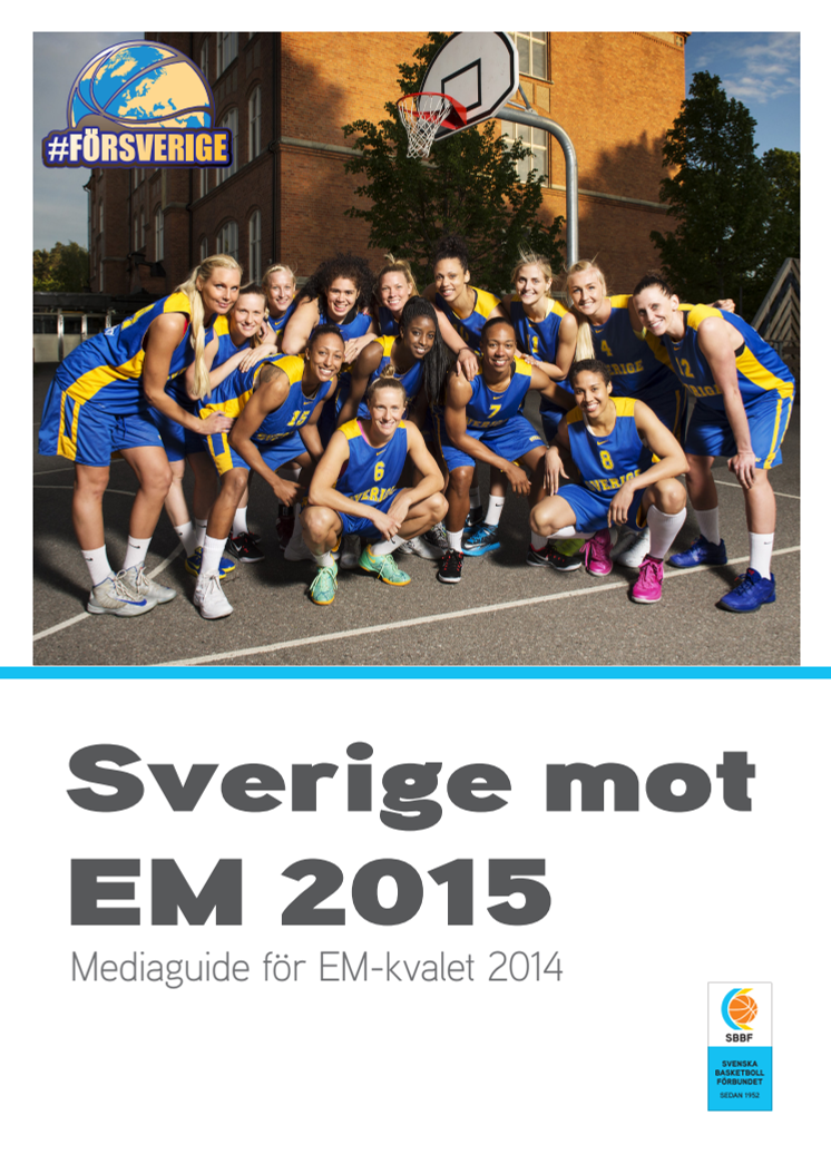 Basket: Mediaguide Sverige inför EM-kvalet