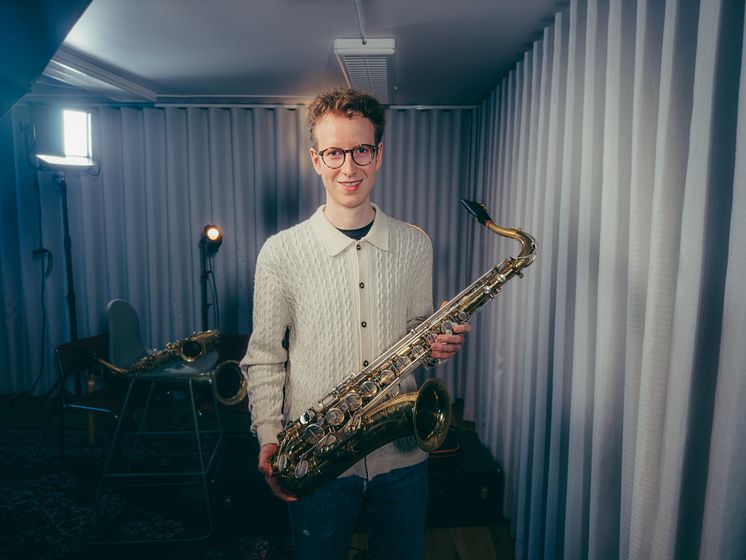 Theo Hillborg, saxofon