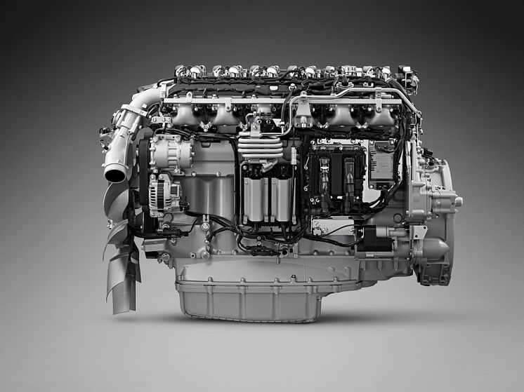 Scania 13-Liter-Gasmotor