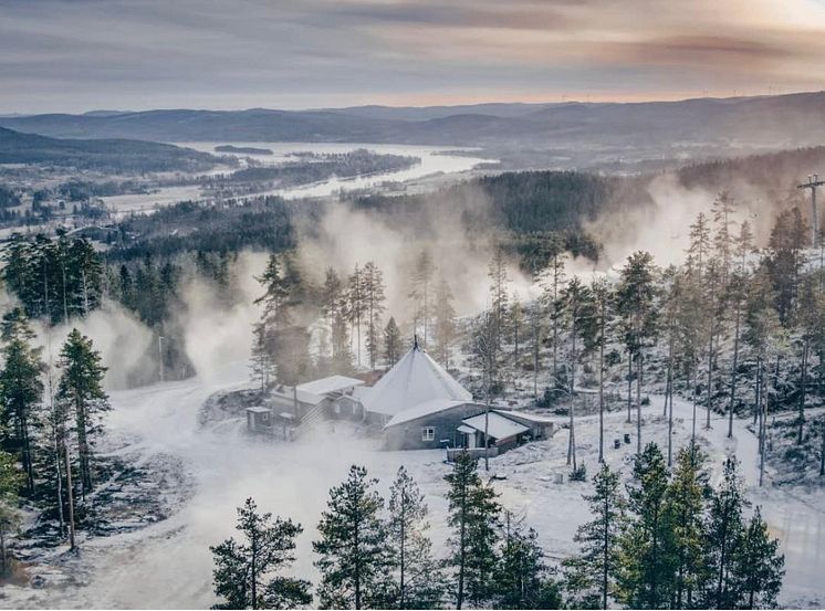 Aldrig ensamt på toppen i Järvsö