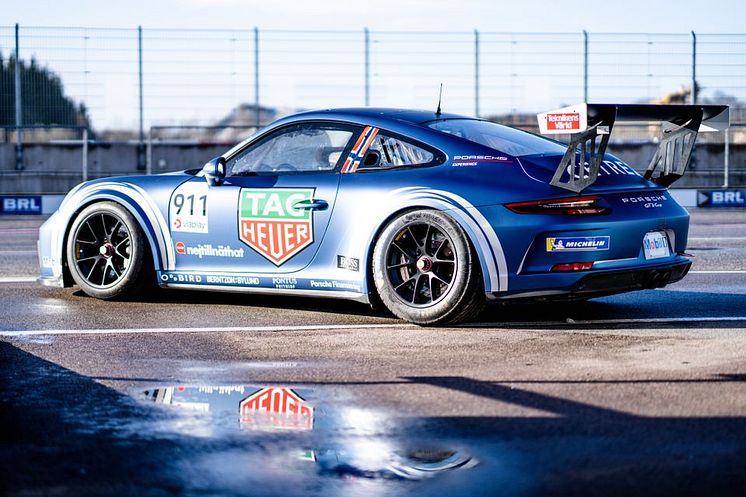 Klocktillverkaren blir huvudpartner för Skandinaviens ledande racingmästerskap - Porsche Carrera Cup Scandinavia.