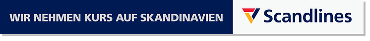 Scandlines Logo mit deutschen payoff