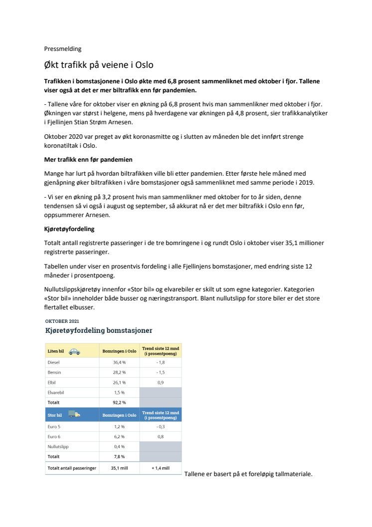 Pressmelding fra Fjellinjen - Trafikktall for oktober.pdf