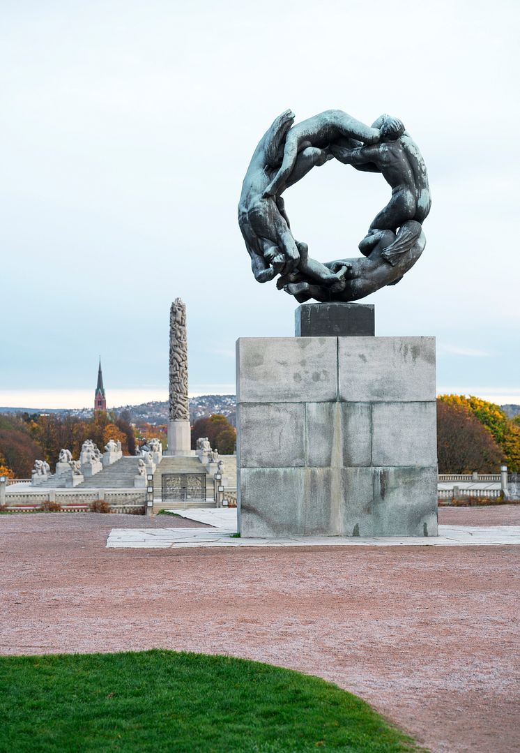 The Vigeland Park The Wheel of Life