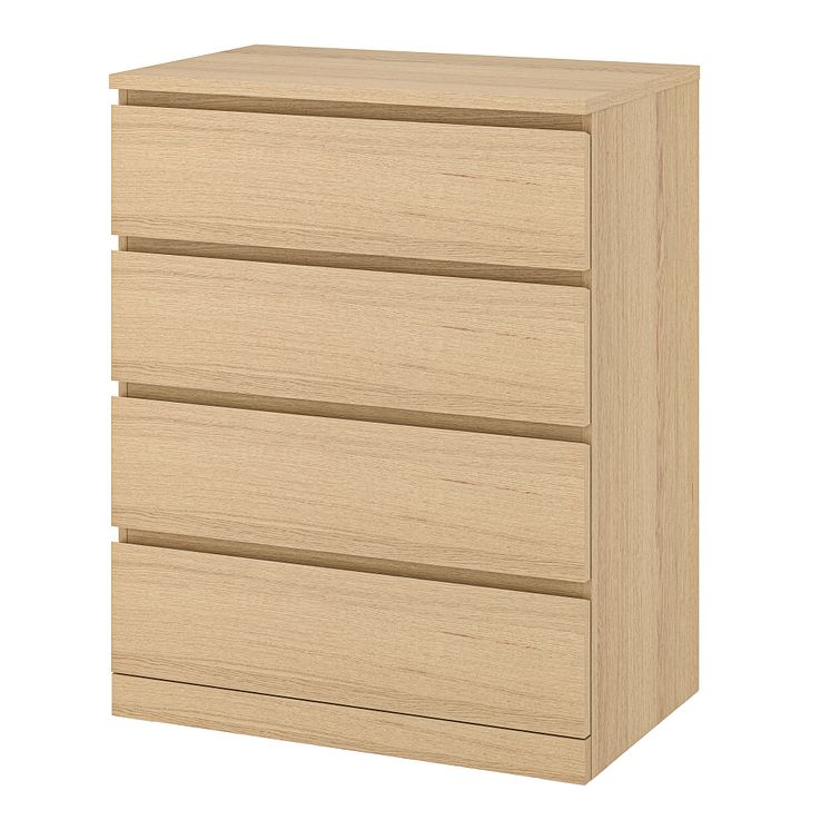 MALM 4 skuffer 899 DKK