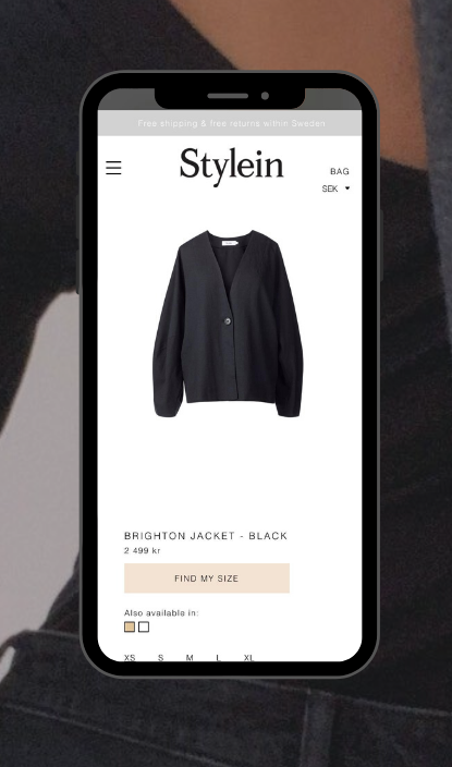 The Fit x Stylein app