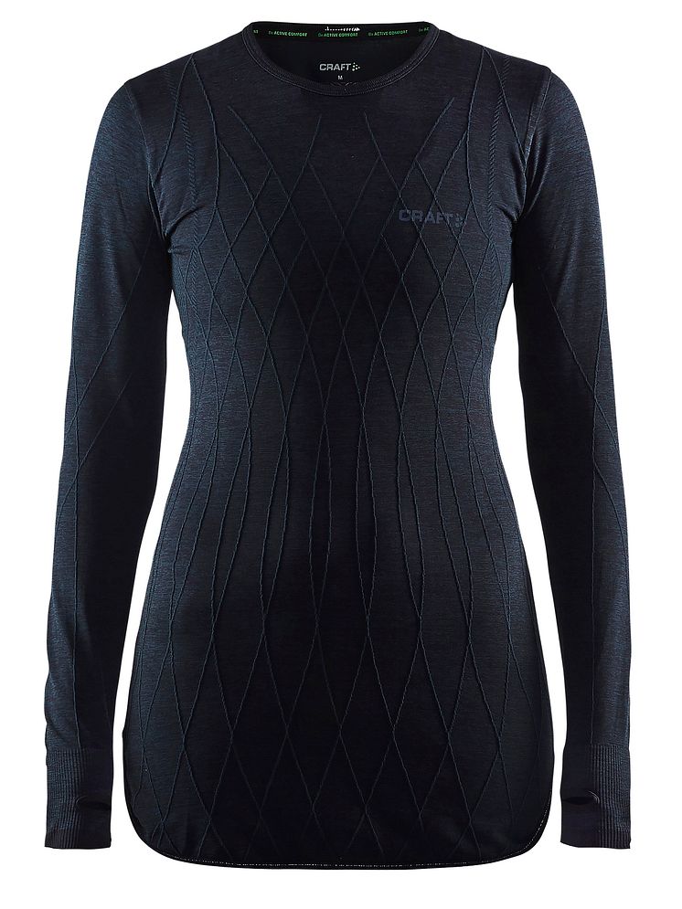 Active Comfort dress i färgen black solid