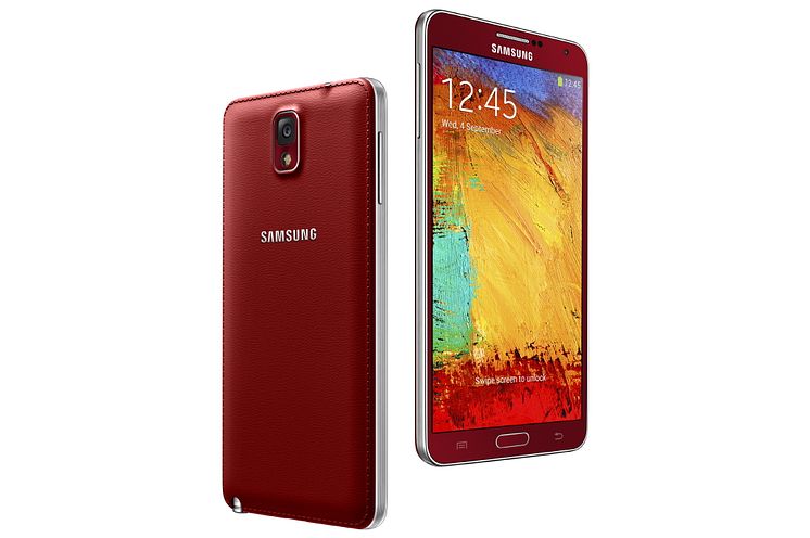 Galaxy Note 3 Merlot Red