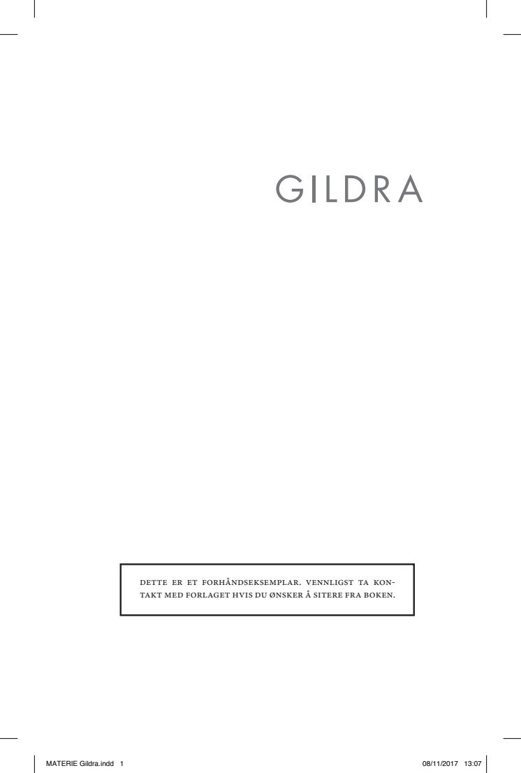 Manus: Gildra