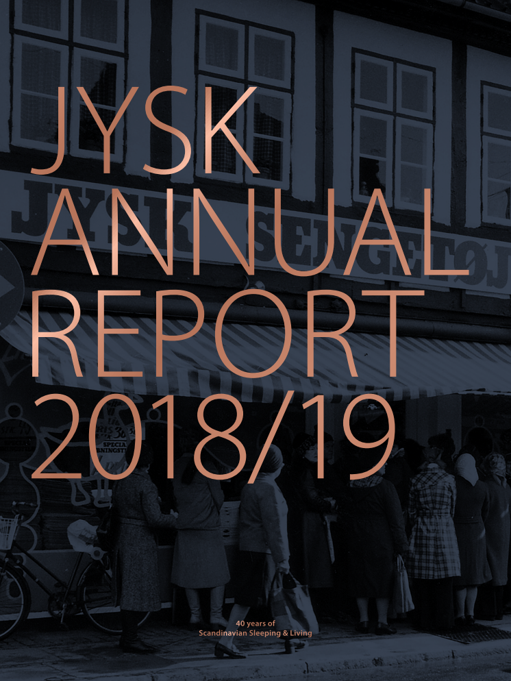 JYSK Annual Report 2018/19