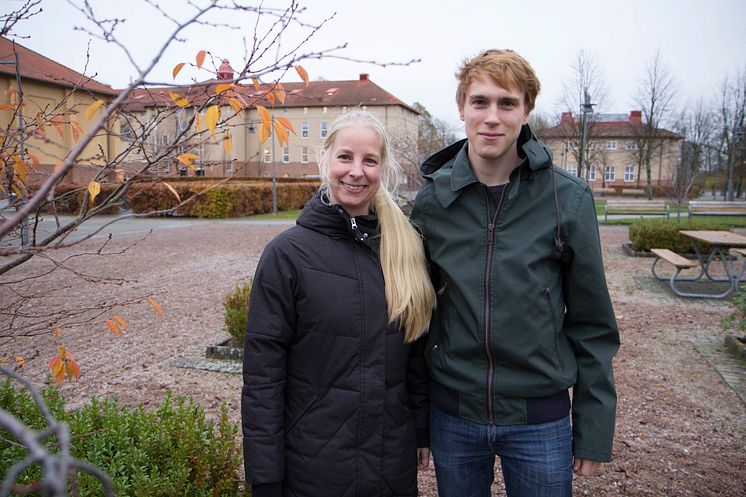 Charlotta Bjurvald och Robert Wetterlöf