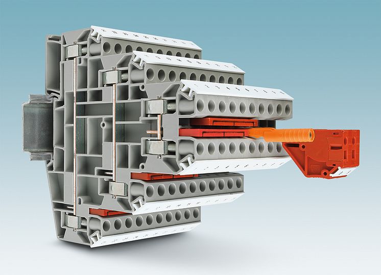 Space-saving wiring up to 10 mm²