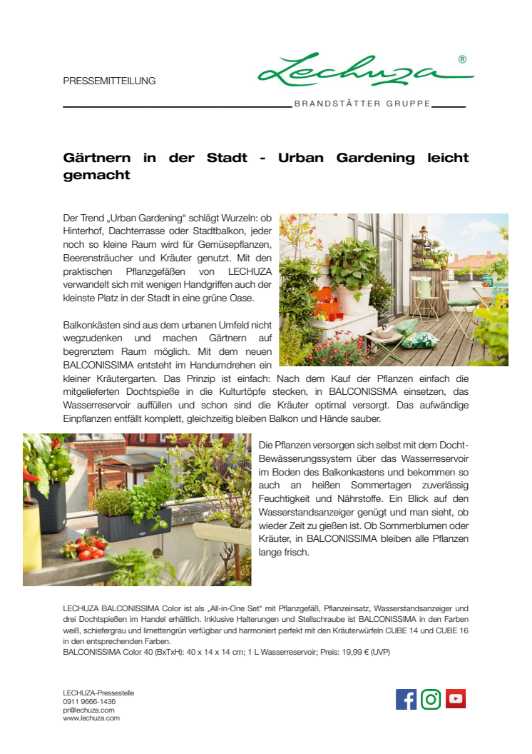 Gärtnern in der Stadt - Urban Gardening leicht gemacht