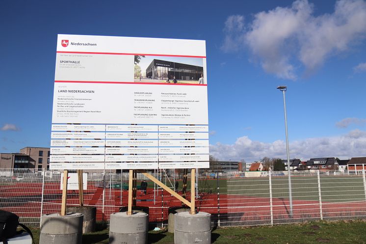 Baubeginn für neue Sporthalle an der Universität Vechta | Rund 10,5 Millionen Euro Baukosten