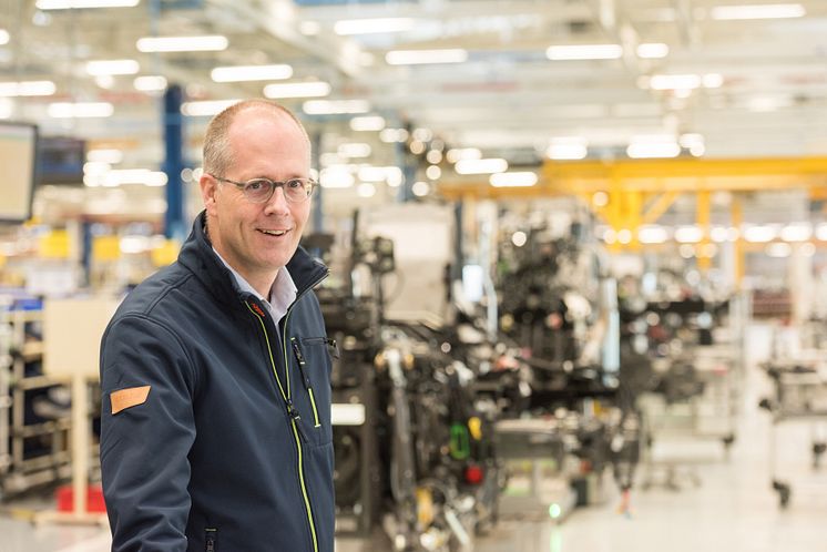Dr. Jens Foerst, chef för CLAAS traktordivision