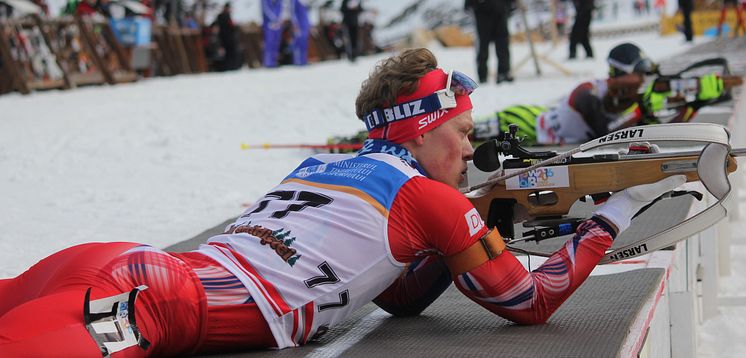 Endre Strømsheim, skytebane,  sprint ungdom menn, junior-vm 2016 