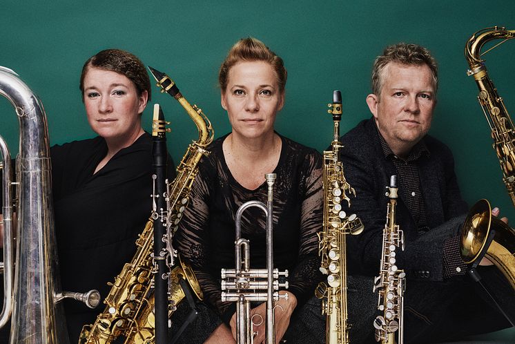 Pressbild Lina Nyberg, Fredrik Ljungkvist och Cecilia Persson