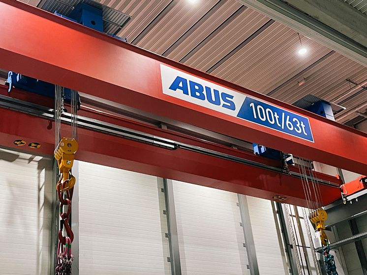 2 ABUS bridge crane