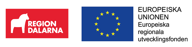 Logo finansiering EU Region Dalarna