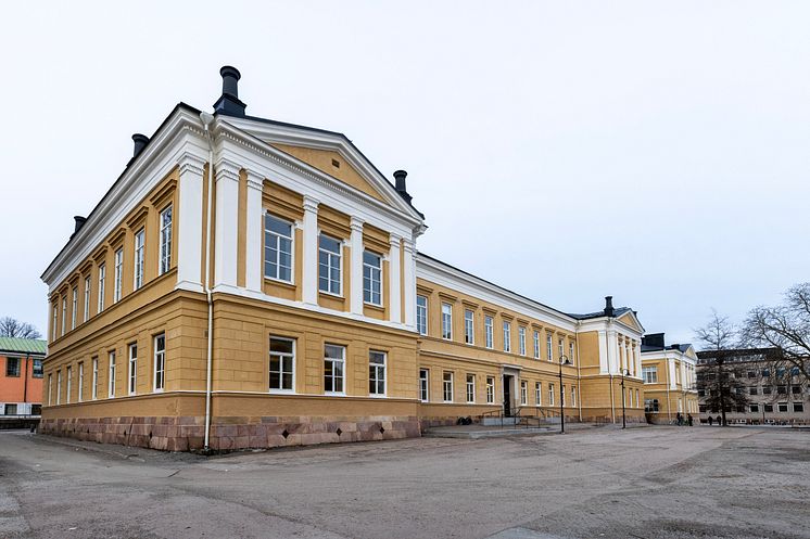 Gamla huvudbyggnaden, Rudbeckianska gymnasiet