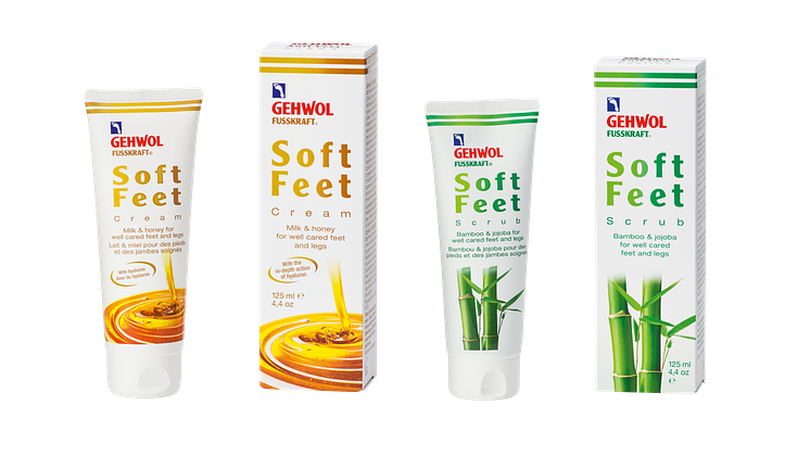 GEHWOL FUSSKRAFT Soft Feet Cream and Peeling
