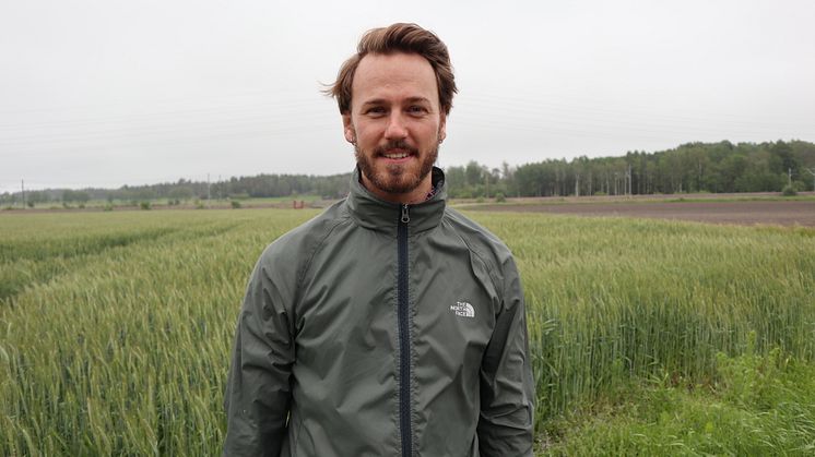 Prosjektleder Landbrukets Økoløft, Markus Brun Hustad. Foto: Marte Guttulsrød