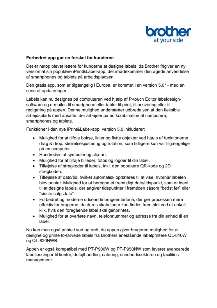 Forbedret app gør en forskel for kunderne 