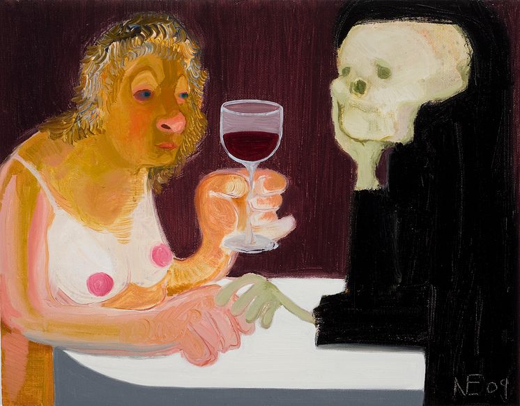 Nicole Eisenman, Death And the Maiden, 2009 Courtesy of the artist and Leo Koenig, Inc, New York