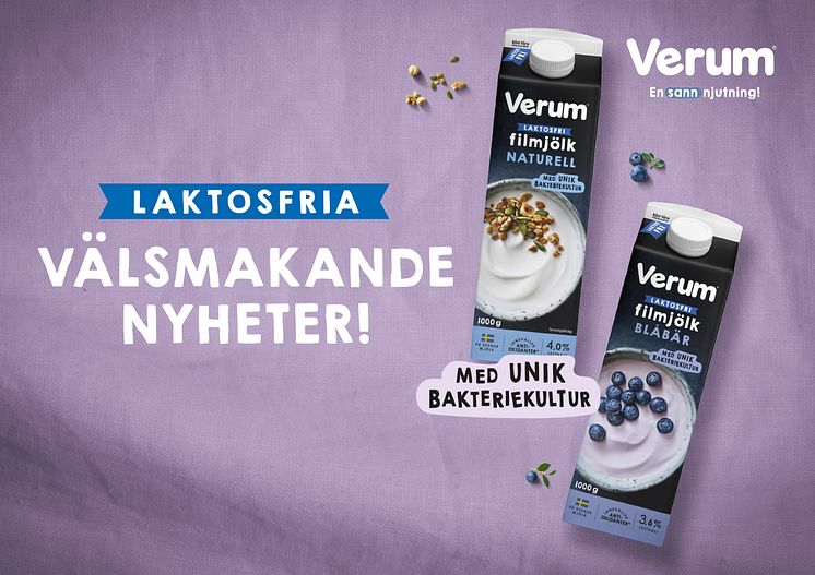 Verum laktosfri filmjölk