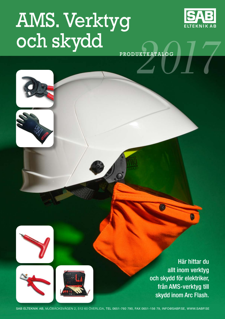 AMS. Verktyg & Skydd. Produktkatalog 2017