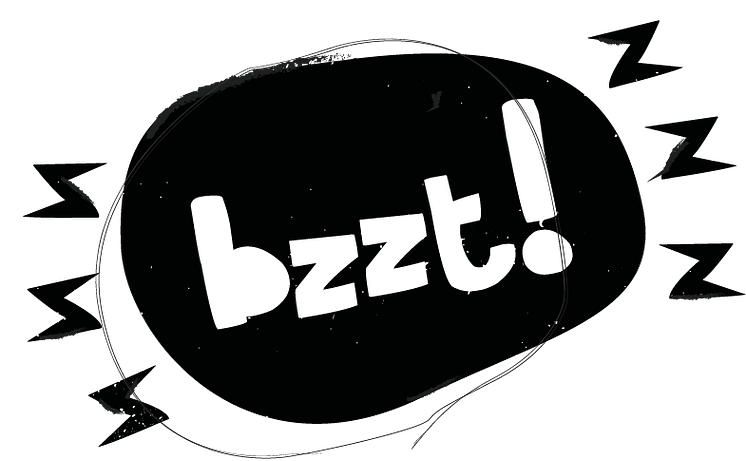 Bzzt Logo blackwhite