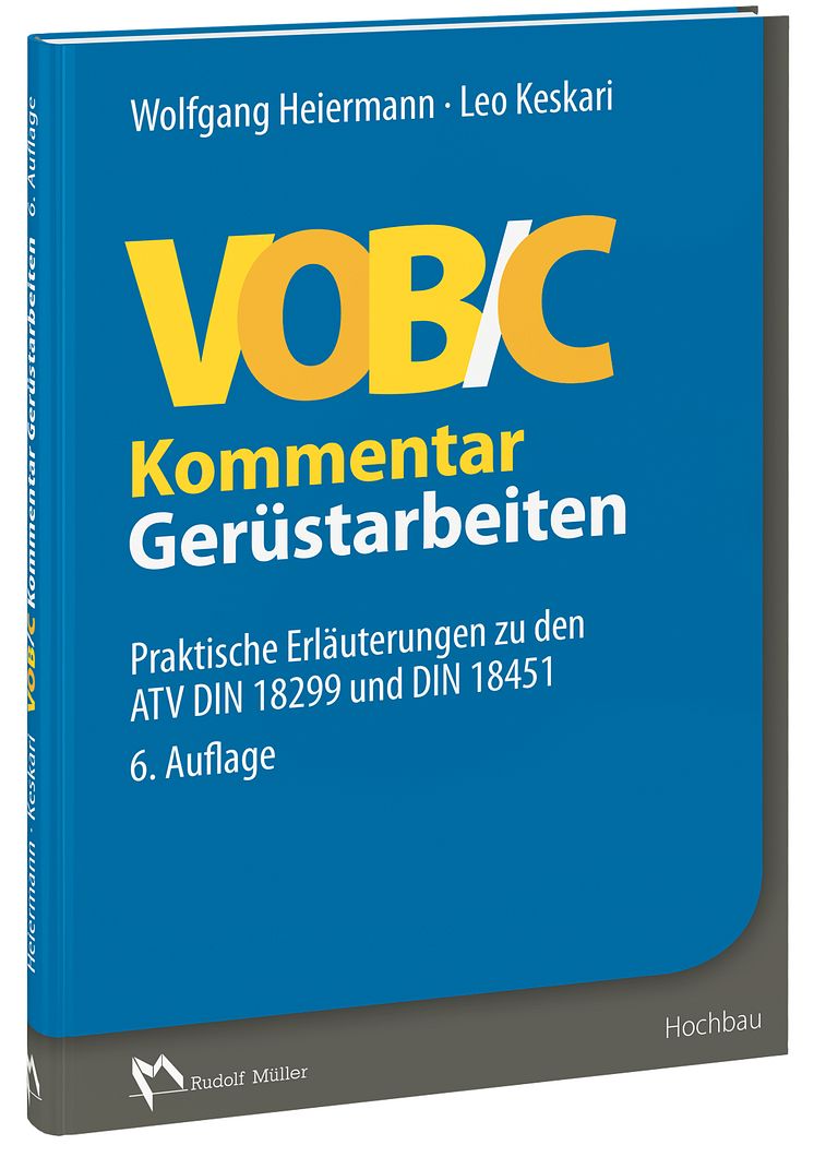 VOB/C Kommentar – Gerüstarbeiten (3D/tif)