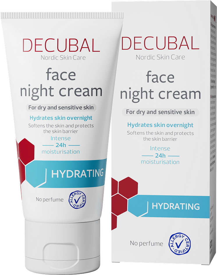 Decubal Hydrating Face Night Cream