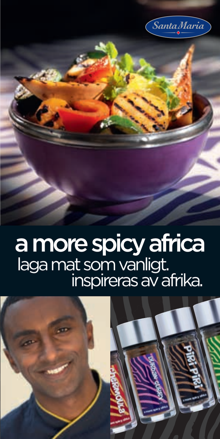 Receptfolder - A more spicy Africa