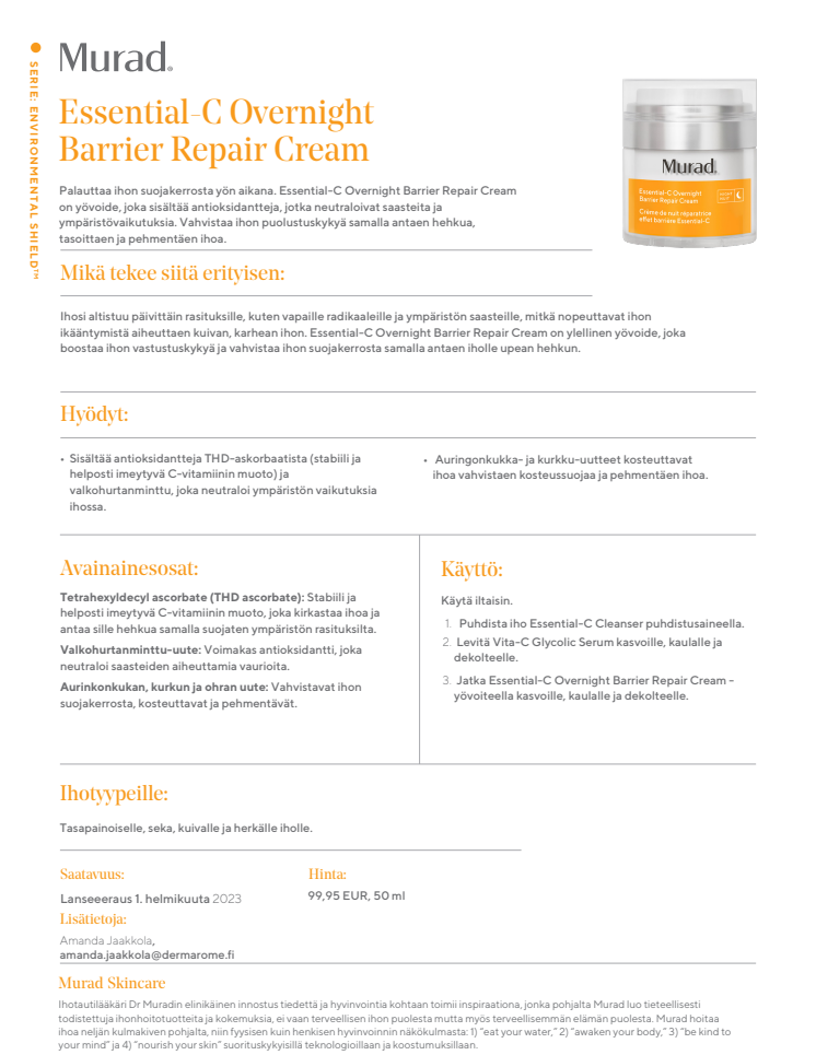 Press release Essential-C Overnight Barrier Repair Cream FI.pdf