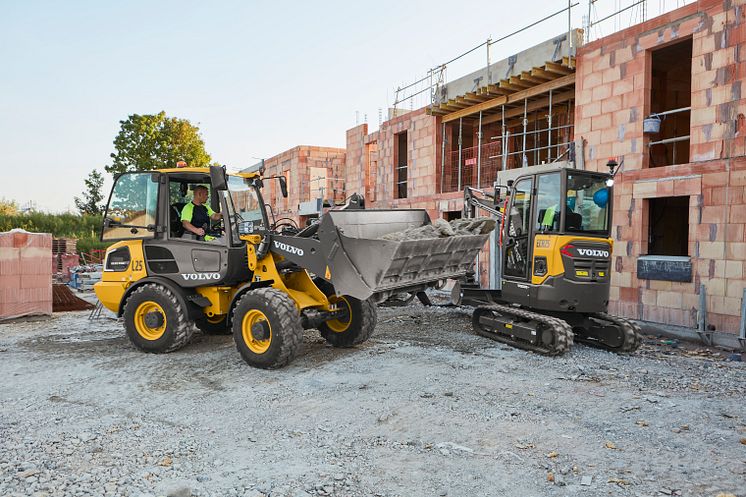 Volvo L25 och ECR25 Electric