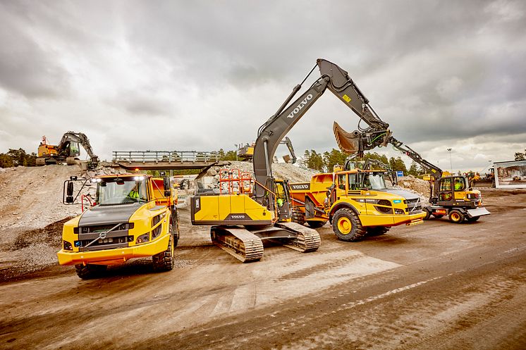 Volvo CE kundcenter - demoshow