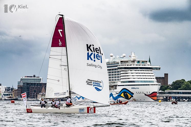 Sailing Champions League mitten im Herzen der Stadt (c)Lars Wehrmann SCL