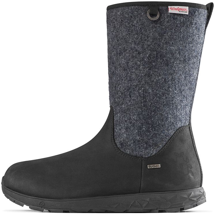 Grove Wool Michelin BUGdri Black Grey