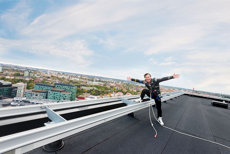 Solceller installerat på Quality Hotel Friends! / Petter A. Stordalen