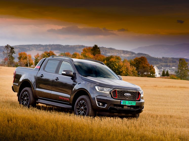 Ford Ranger Mest solgte pickup 2020