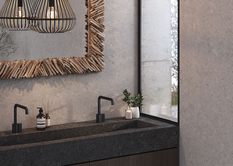 AMB06 - Bathroom Dekton VK01 Nebbia - Detalle