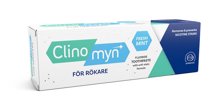 Clinomyn tandkräm för rökare