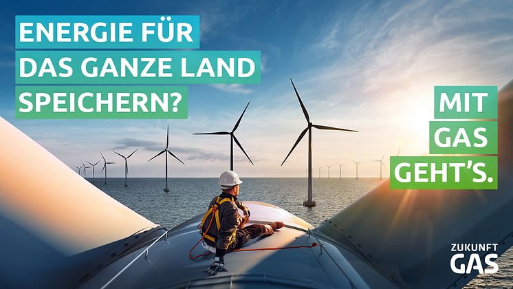 Energie für das ganze Land speichern? Mit Gas geht's!