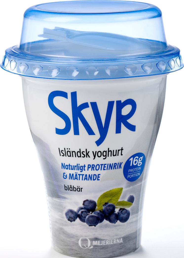 Skyr Isländsk yoghurt blåbär