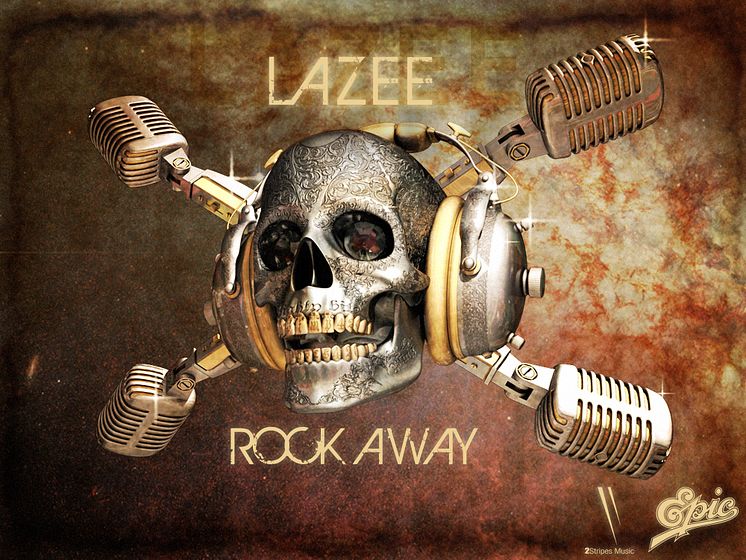 Lazee - "Rock Away" omslag