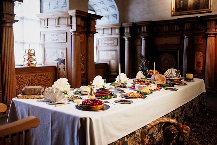 Kalmar Slott_julbord Rutsalen