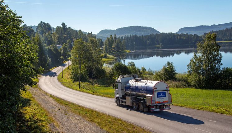 norrländsk mjölkbil